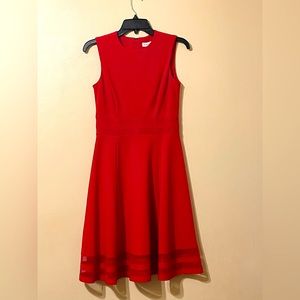 Woman Calvin Klein Red Dress size 2 women